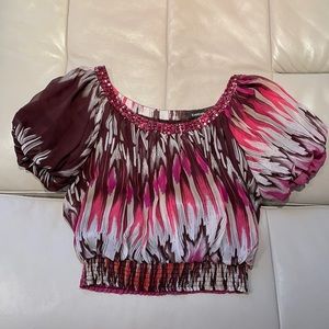Bebe jewelled shirt